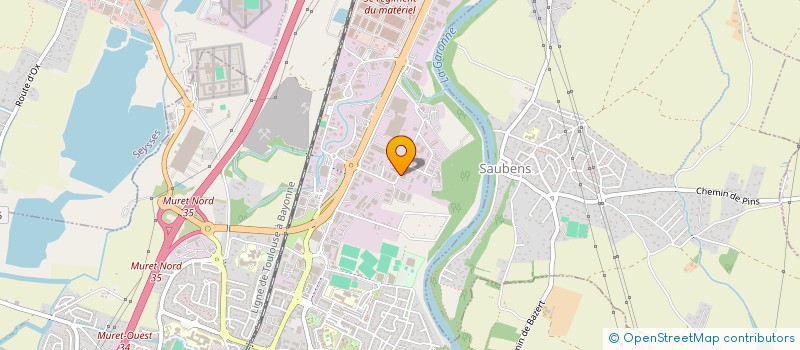 localisation de l'entreprise RENOV TELECOM à MURET