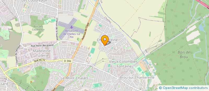 localisation de l'entreprise RENOV'TOITS à CHELLES