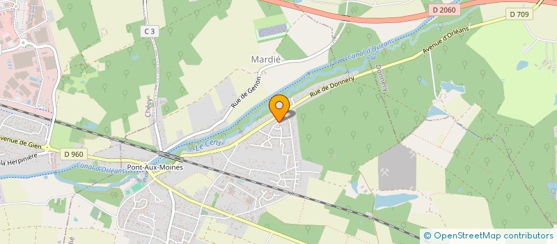 localisation de l'entreprise RENOV TOITURE à MARDIE