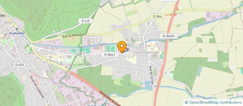 localisation de l'entreprise RENOV TOITURES à BERGHOLTZ