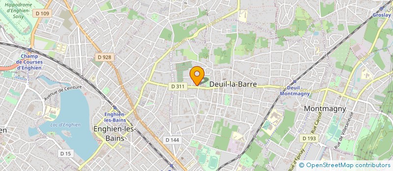 localisation de l'entreprise RENOV TOUT PAUL LUKA à DEUIL-LA-BARRE