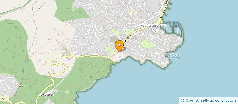 localisation de l'entreprise RENOV VAR 2000 à CAVALAIRE-SUR-MER