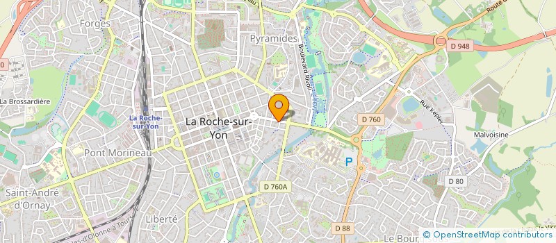 localisation de l'entreprise RENOV'YON à LA ROCHE-SUR-YON