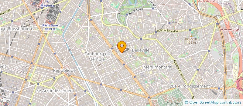 localisation de l'entreprise RENOVA  PARIS