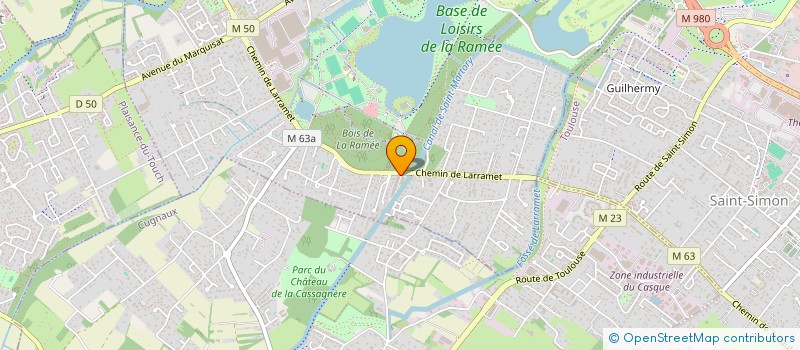 localisation de l'entreprise RENOVA BAT OCCITANIE à TOURNEFEUILLE