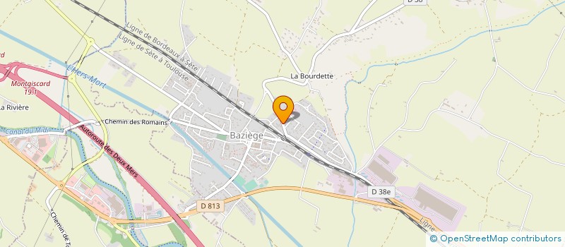 localisation de l'entreprise RENOVA CONCEPT 31  BAZIEGE