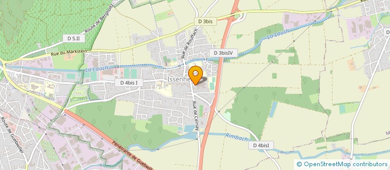 localisation de l'entreprise RENOVA CONCEPT à ISSENHEIM