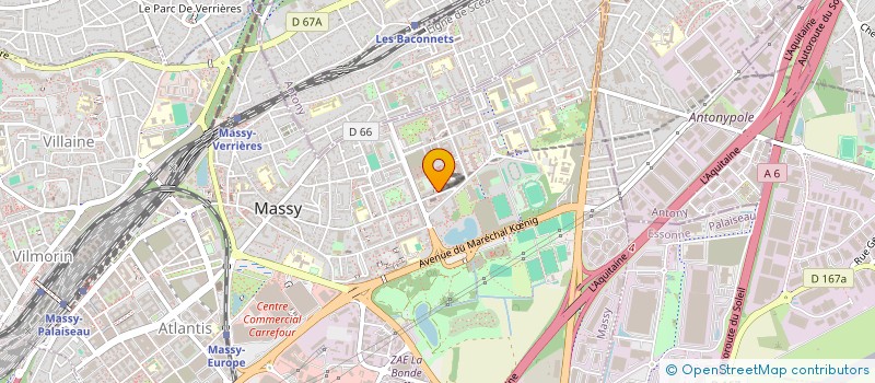 localisation de l'entreprise RENOVA CONSEIL à MASSY