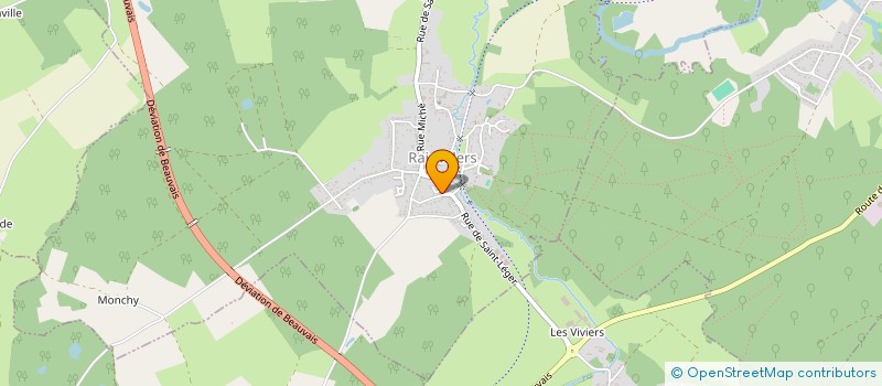 localisation de l'entreprise RENOVA CONSTRUCTION  RAINVILLERS