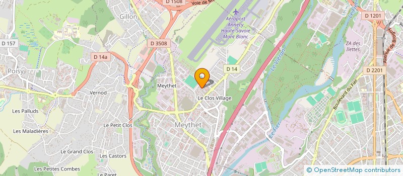 localisation de l'entreprise RENOVA FACADE 74  ANNECY