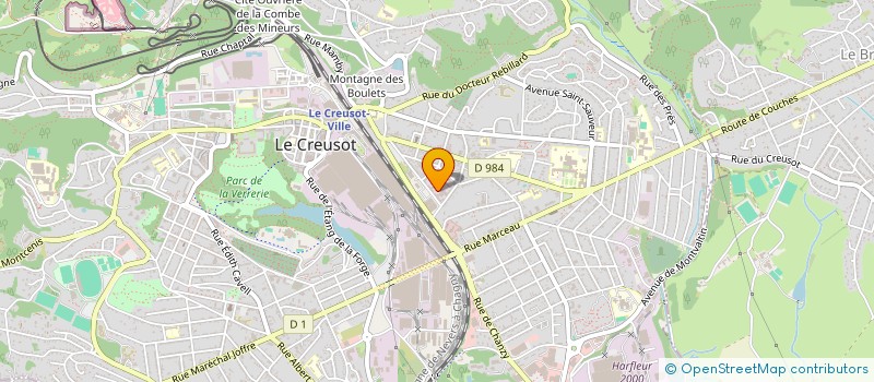localisation de l'entreprise RENOVA HOME à LE CREUSOT