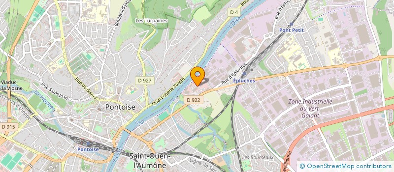 localisation de l'entreprise RENOVA IMMO à SAINT-OUEN-L'AUMONE