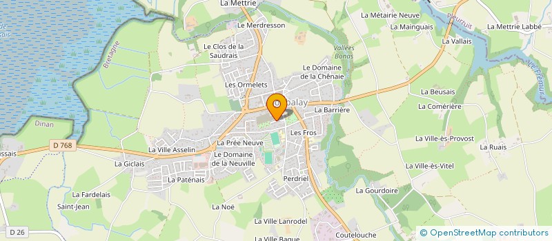 localisation de l'entreprise RENOVA MACONNERIE  DINARD