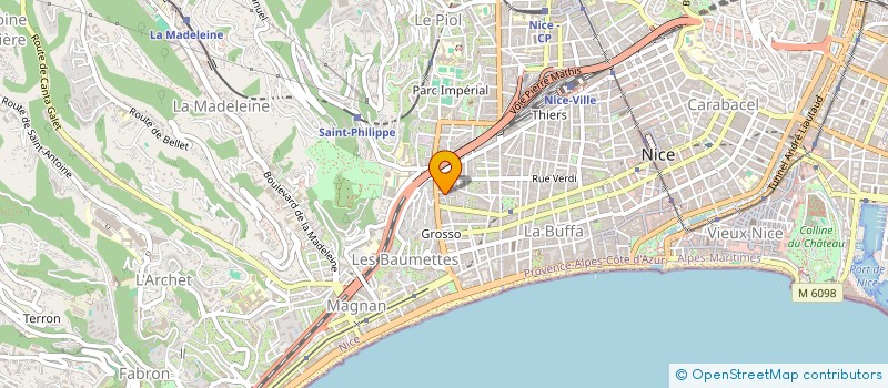 localisation de l'entreprise RENOVA NET BATIMENT à NICE