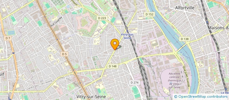 localisation de l'entreprise RENOVA PARIS à VITRY-SUR-SEINE