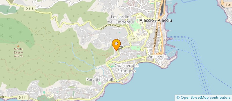 localisation de l'entreprise RENOVA PLOMBERIE à AJACCIO