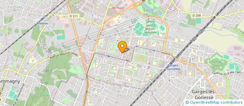localisation de l'entreprise RENOVA PLUS à SARCELLES