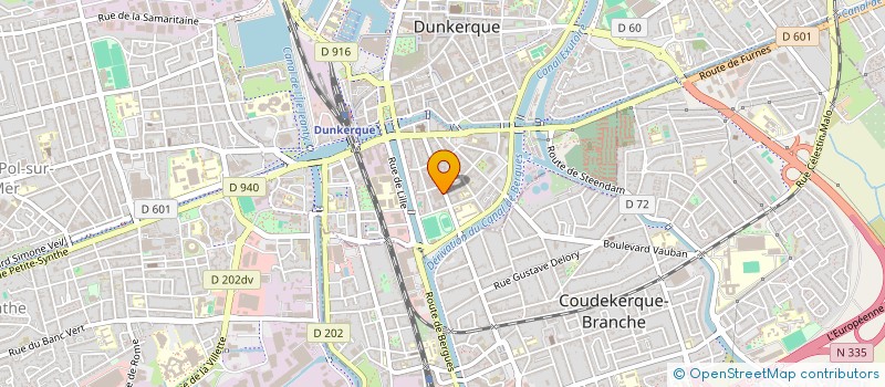 localisation de l'entreprise RENOVA PNEU à DUNKERQUE
