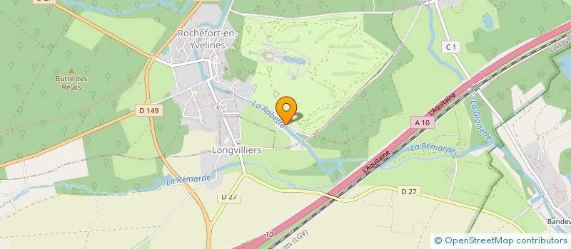 localisation de l'entreprise RENOVA REVE  ROCHEFORT-EN-YVELINES