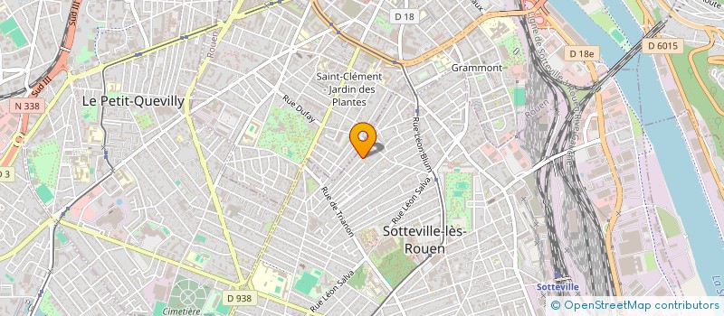 localisation de l'entreprise RENOVA SEINE  SOTTEVILLE-LES-ROUEN