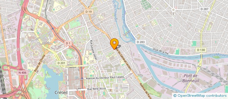 localisation de l'entreprise RENOVA STYLE à CRETEIL