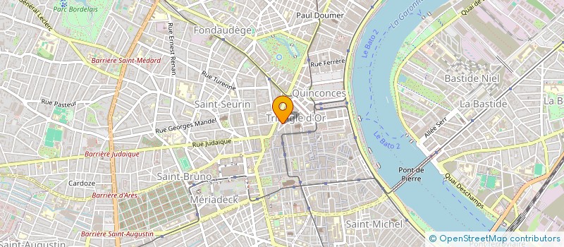 localisation de l'entreprise RENOVA THERM  BORDEAUX