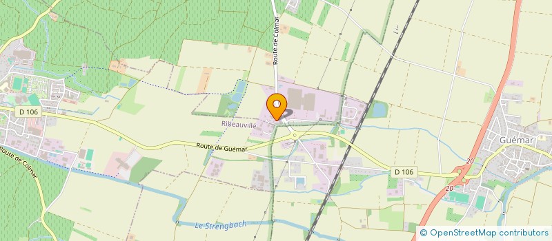 localisation de l'entreprise RENOVA TOITURE  BERGHEIM