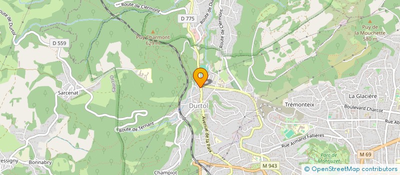 localisation de l'entreprise RENOVA VIE  DURTOL