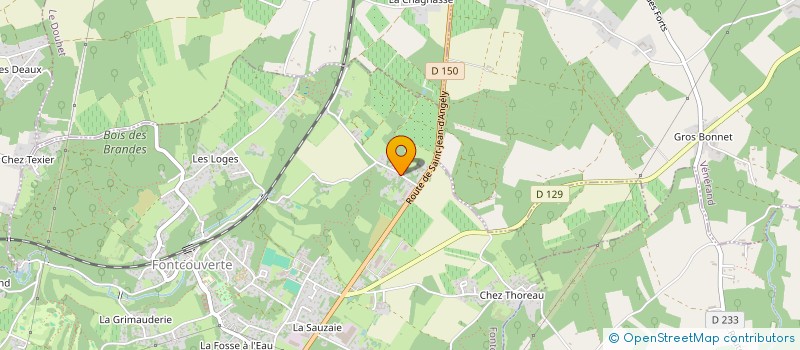 localisation de l'entreprise RENOVA17  SAINT-GEORGES-DES-COTEAUX