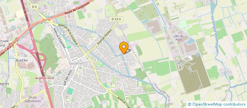 localisation de l'entreprise RENOVABAT à VEDENE