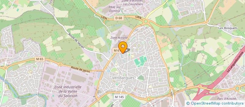 localisation de l'entreprise RENOVABIENS à VENDARGUES