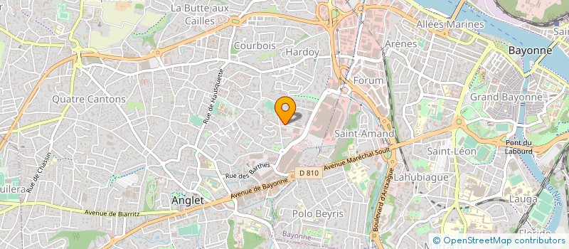 localisation de l'entreprise RENOVABLES EL SAYAGUES à ANGLET