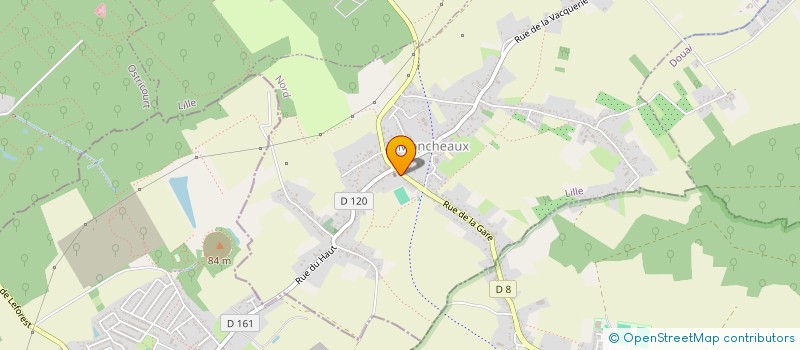 localisation de l'entreprise RENOVACOLOR à MONCHEAUX