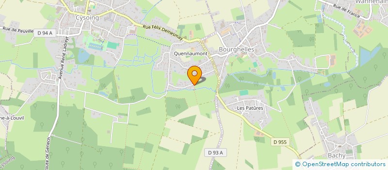 localisation de l'entreprise RENOVADAPT à CYSOING