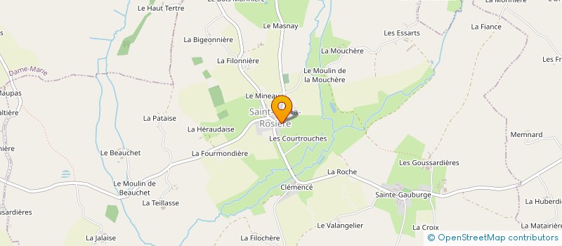 localisation de l'entreprise RENOVADIAG à SAINT-CYR-LA-ROSIERE
