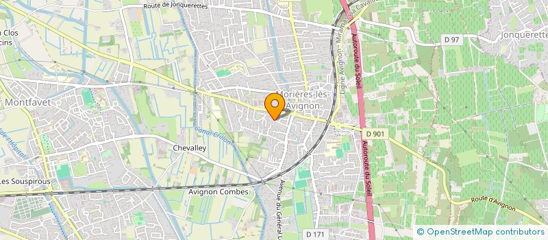 localisation de l'entreprise RENOVADIV  MORIERES-LES-AVIGNON