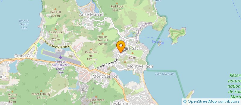 localisation de l'entreprise RENOVADOM à SAINT MARTIN