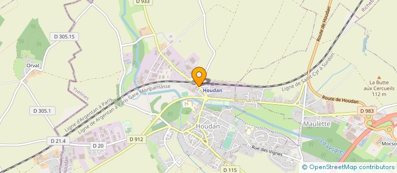 localisation de l'entreprise RENOVAGENCE  HOUDAN