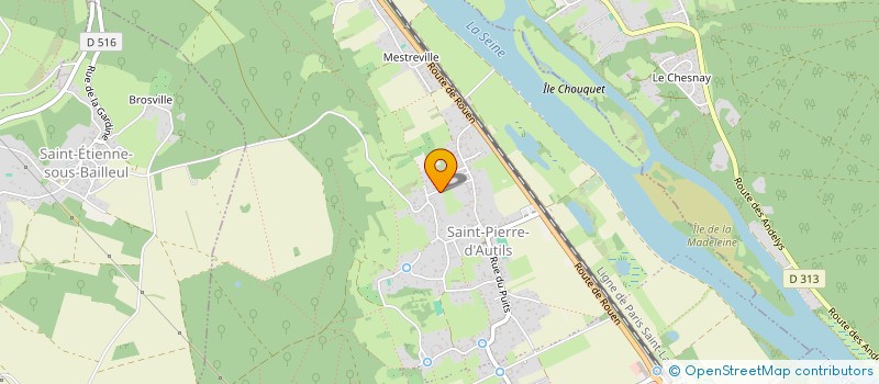 localisation de l'entreprise RENOVAHOME  LA CHAPELLE-LONGUEVILLE