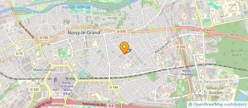 localisation de l'entreprise RENOVALEX à NOISY-LE-GRAND