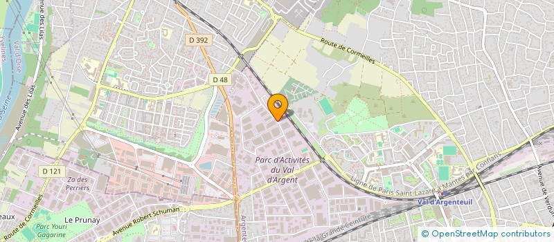 localisation de l'entreprise RENOVALIFT à ARGENTEUIL