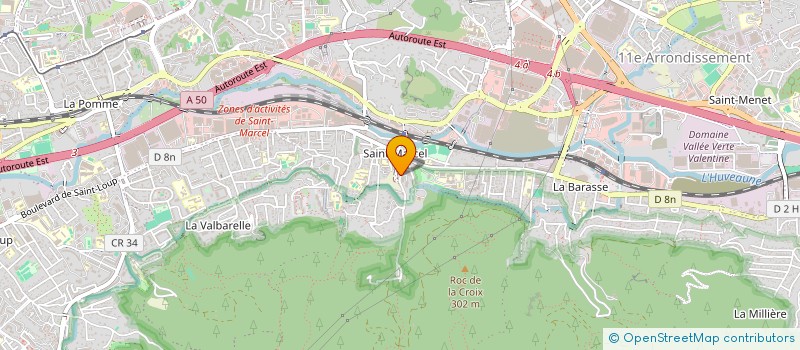 localisation de l'entreprise RENOVALLIS à MARSEILLE