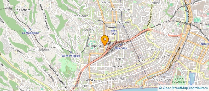 localisation de l'entreprise RENOVALP SASU  NICE