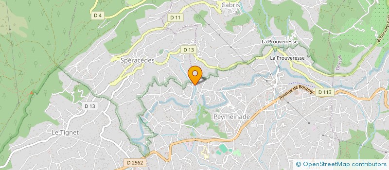 localisation de l'entreprise RENOVALTI à PEYMEINADE