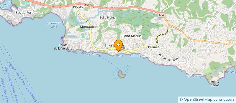 localisation de l'entreprise RENOVAM OUTRE-MER à LE GOSIER