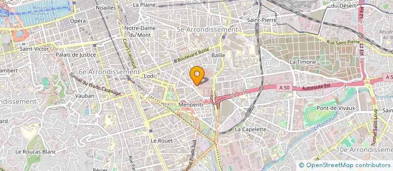 localisation de l'entreprise RENOVAN à MARSEILLE