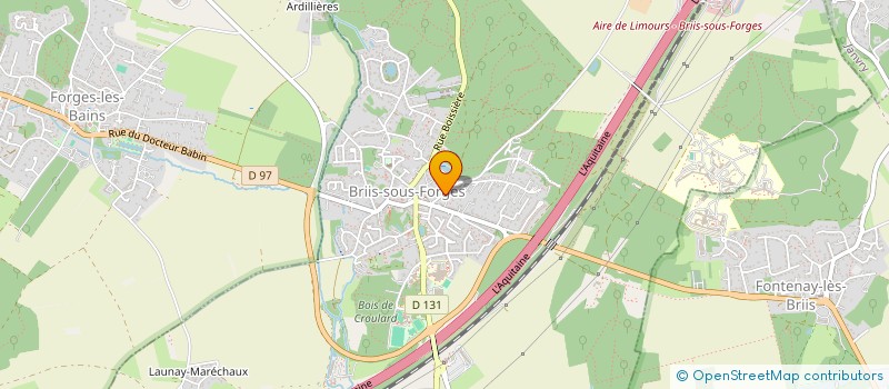 localisation de l'entreprise RENOVANCIA à BRIIS-SOUS-FORGES