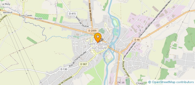 localisation de l'entreprise RENOVANT à SAINT-POURCAIN-SUR-SIOULE