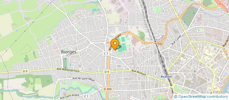 localisation de l'entreprise RENOVAPLATR à RIORGES
