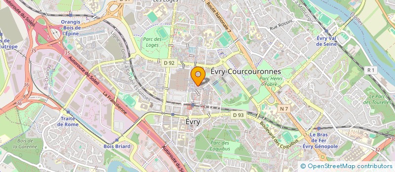 localisation de l'entreprise RENOVAPPA à EVRY-COURCOURONNES